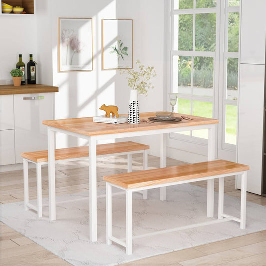 4 Person Breakfast Nook Dining Set  Table