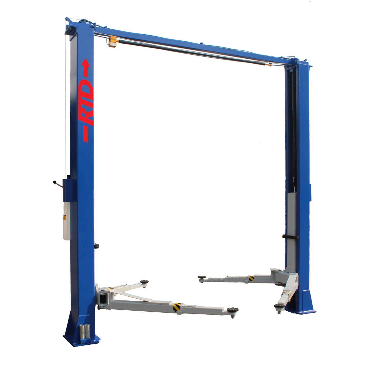 Tools Direct 11,000 Lb. Direct Drive, Overhead 2 Post Lift- Bi-Symmetric Arms