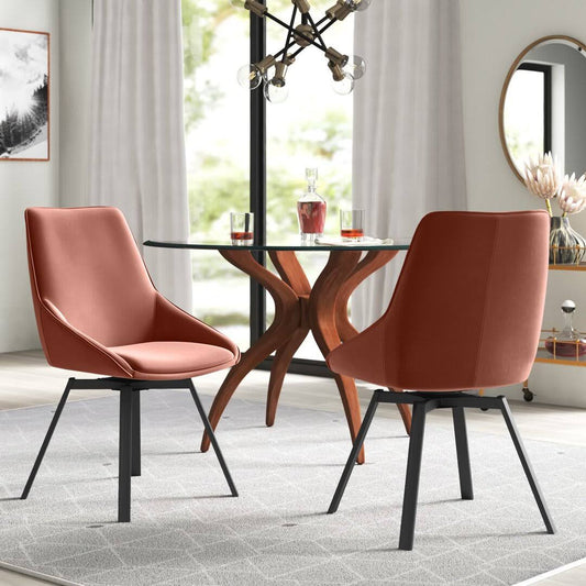 Swivel Dining Chair  Upholstery