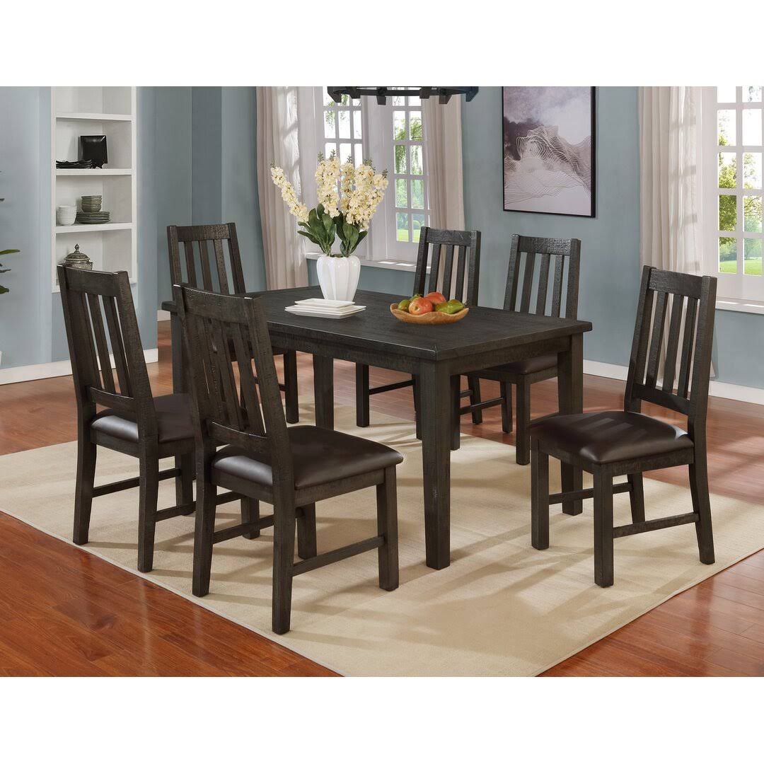 6 Dining Set Gracie Oaks