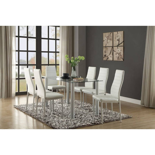 7 Piece Dining Set Wrought Studio