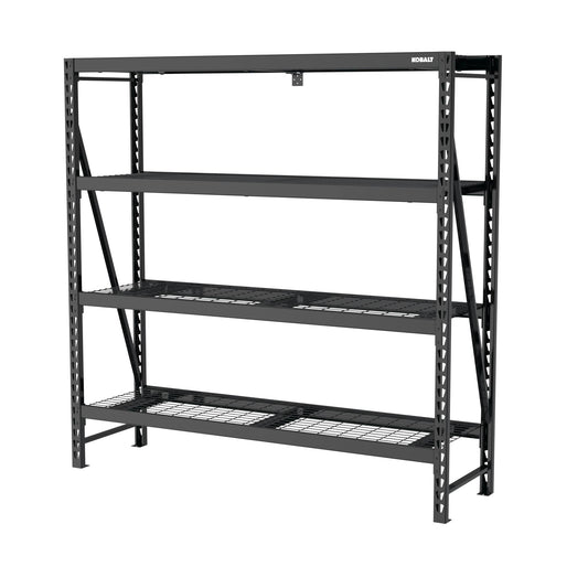 Steel Heavy Duty 4-Tier Utility Shelving Unit 52239