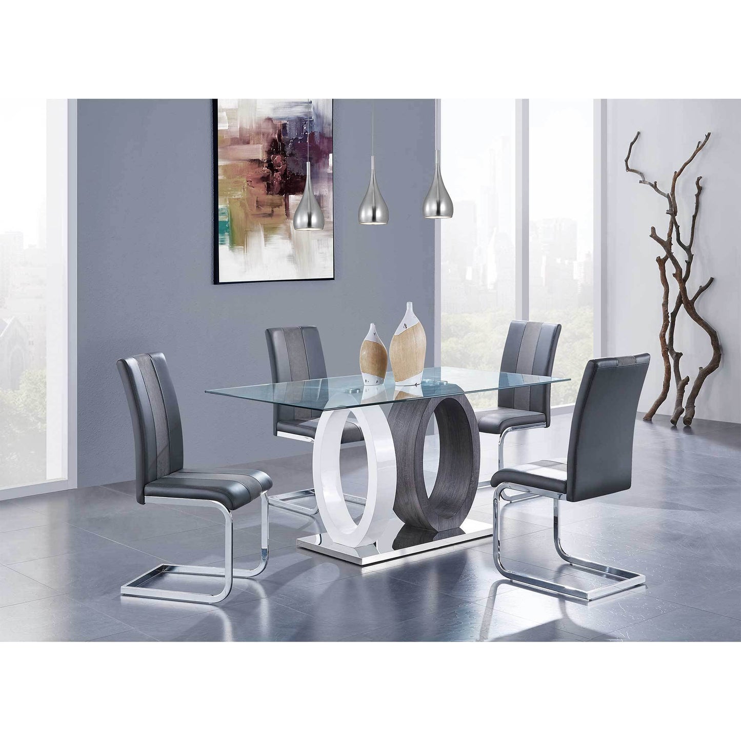 + Dining Set Global Furniture