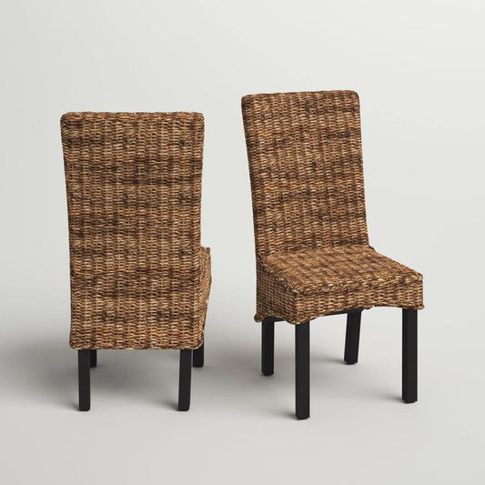 Side Chair In Rattan Abaca