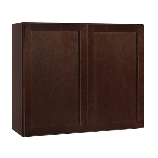 Shaker Assembled Wall Kitchen Cabinet In Brindle