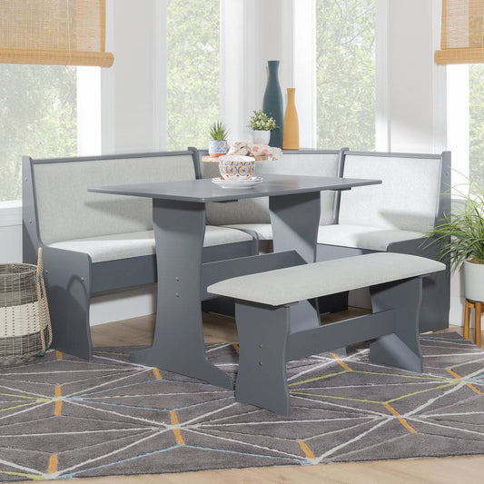 5 Person Breakfast Nook Dining Set