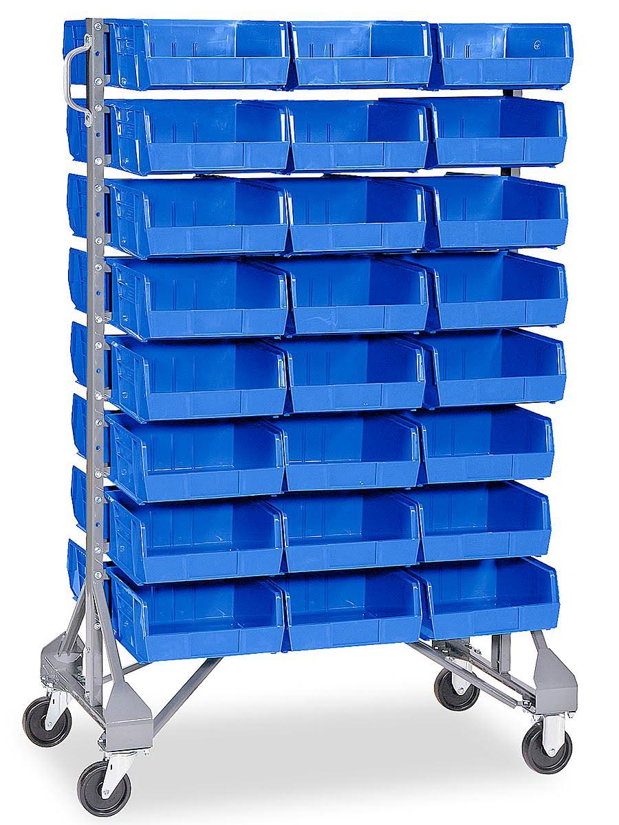 Standard Mobile Stackable Bin Organizer 11 X 11 X 5