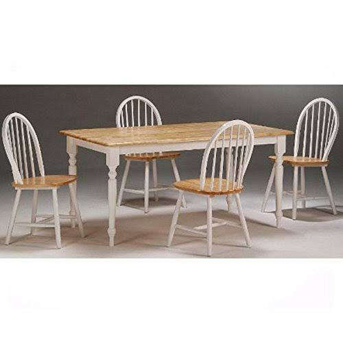 5 Piece Farmhouse Dining Set