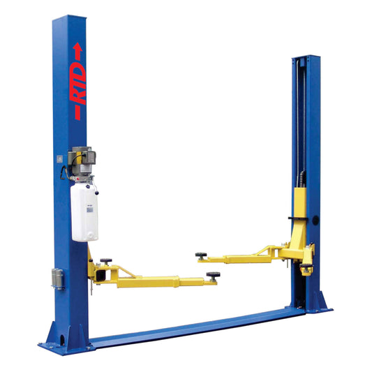 Tools Direct 9,000 Lb. Capacity, Base Plate 2 Post Lift