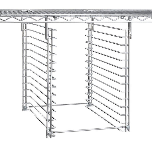 Wire Shelving Multi-Bin Slide For 18 Deep Wire Shelving