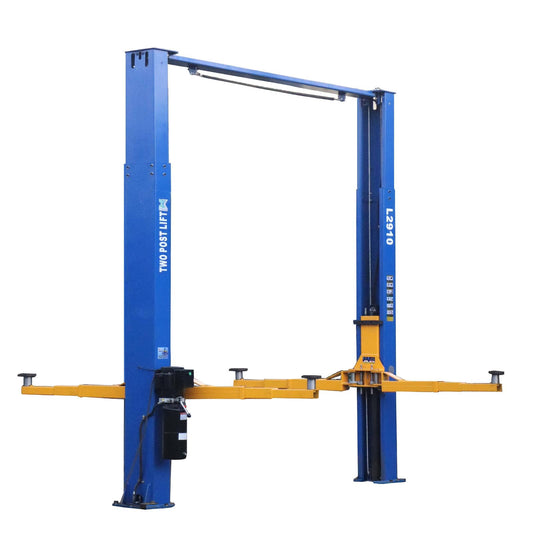 9,000 Lb Over Head L 2910 2 Post Lift Car Auto Truck Hoist / 12 Month Part Replacements