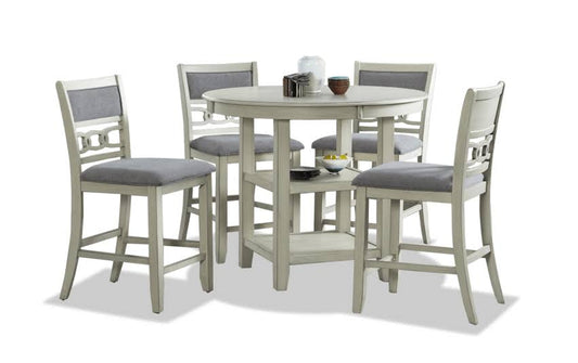 5 Piece Counter Set Dining Room Sets Acacia Veneers By Bobs Discount Furniture