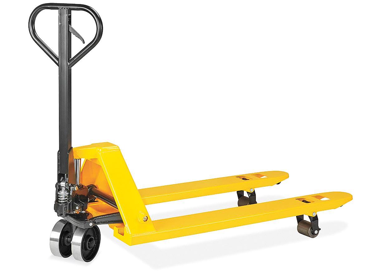 Steel Wheel Pallet Jack Truck Standard Fork