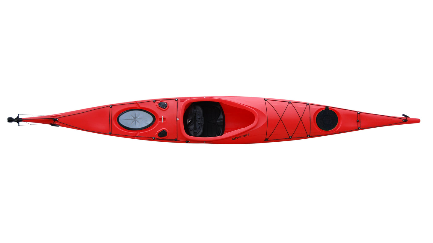 Sk287 Angler Touring Kayak – 14.75-Foot Solo Distance Sit-In Travel Kayak For Open Water Paddling