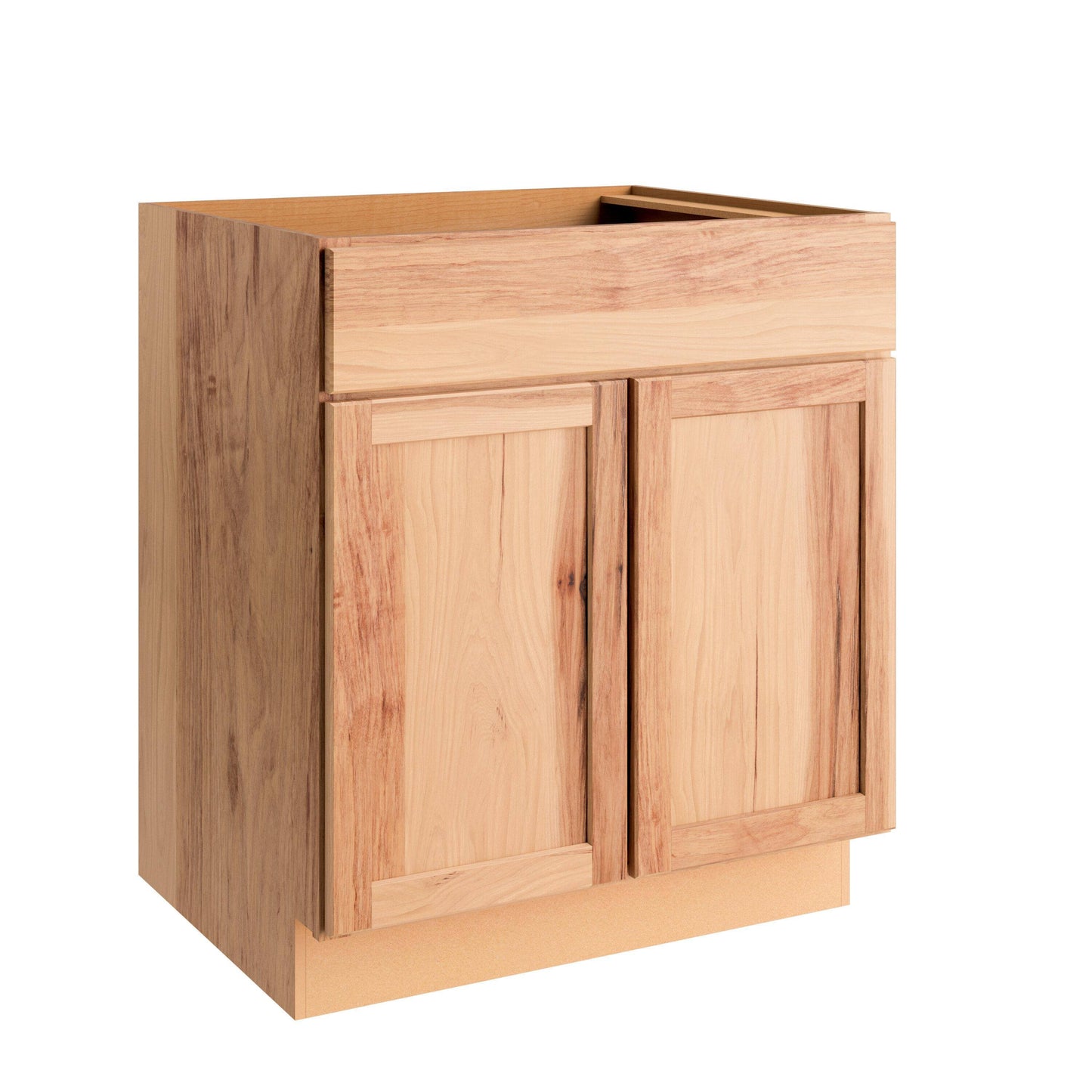 Source Branson 30-In W X 34.5-In H X 24-In D Hickory Door And Drawer Base Fully Assembled Cabinet