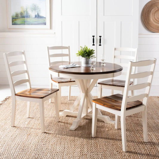 5 Piece Solid Wood Dining Set