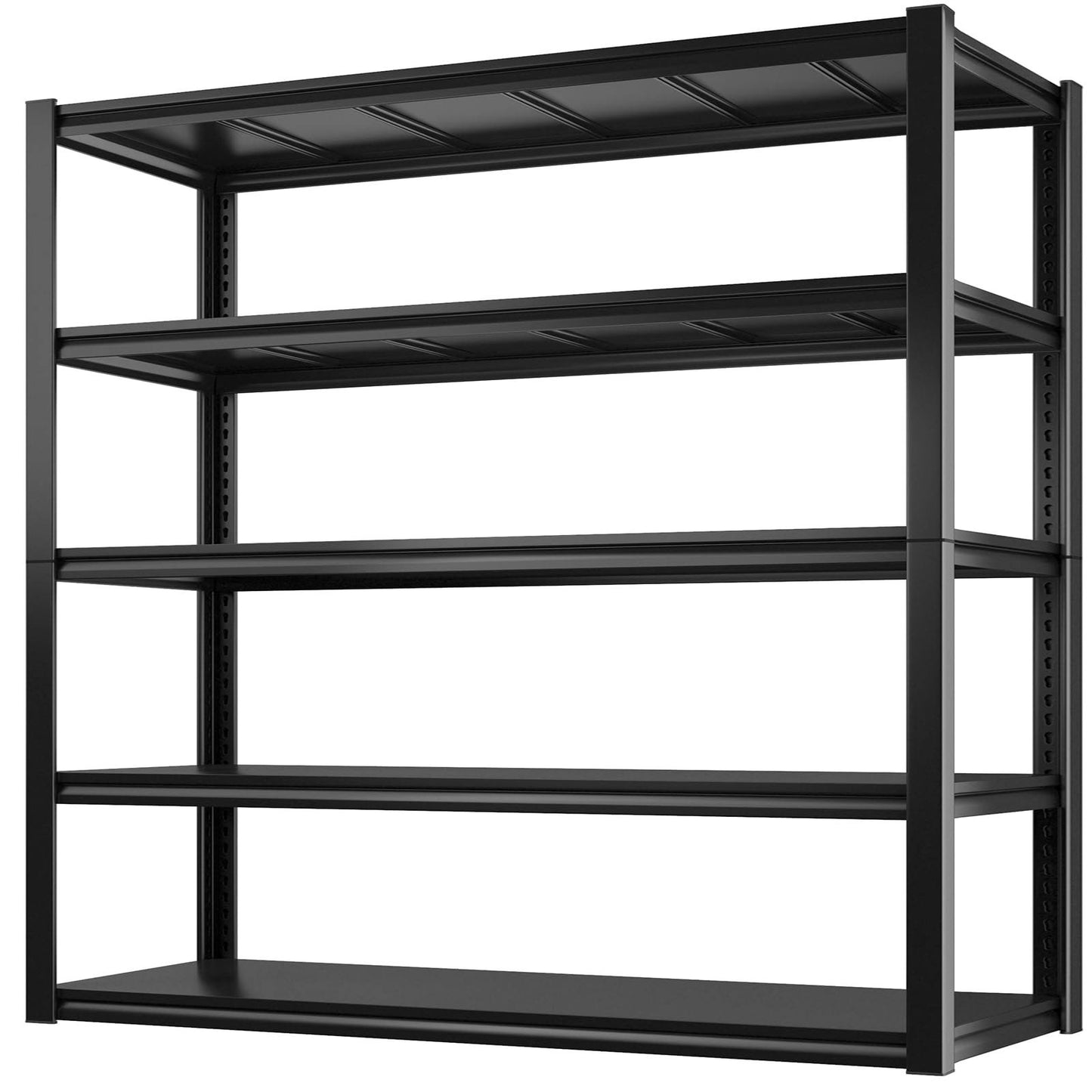 48.2 W Garage Shelving 3000lbs Heavy Duty Storage Shelves Adjustable 5 Tier Metal Shelves For Storage Garage Shelf Industrial Shelving Unit