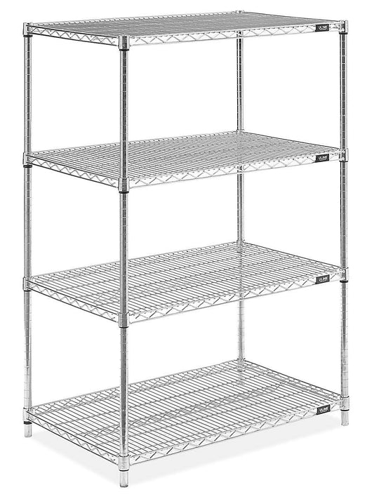 Stainless Steel Wire Shelving Unit