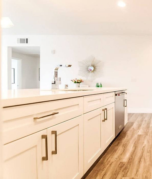 Standard Kitchen Base Cabinet White Shaker Vanity Atelier