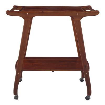 Wood Bar Cart George Oliver