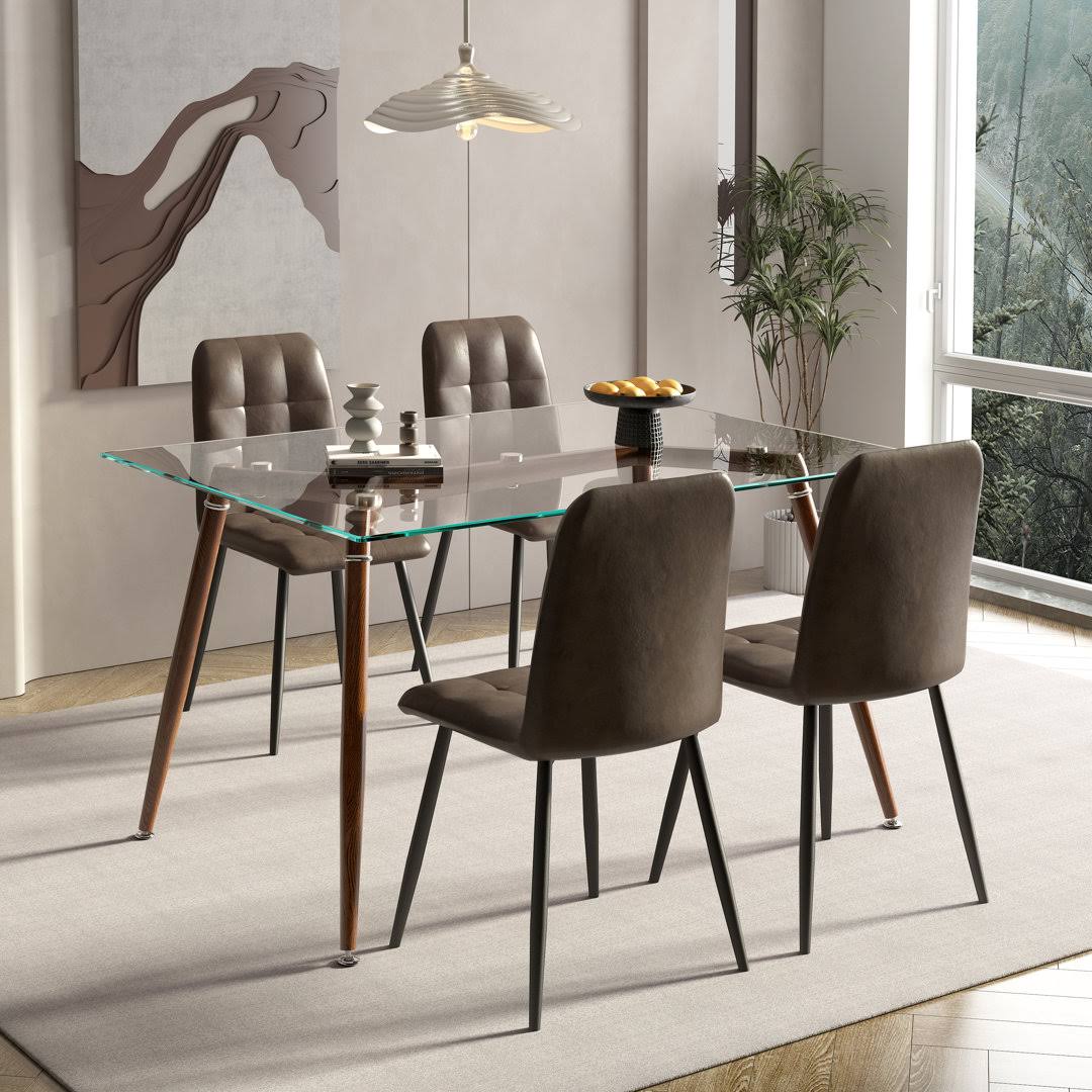 4 Person Dining Set  Pieces Included