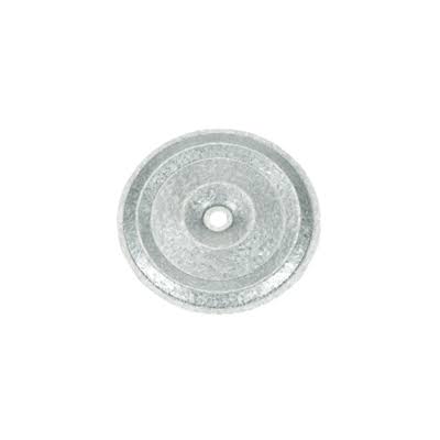 3 Galvalume Steel, Round Insulation Plate (1,000 Piece Bucket)