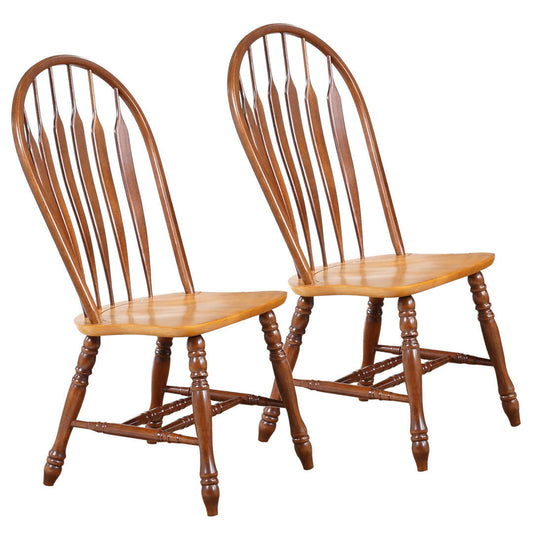 Solid Wood Windsor Back Side Chair