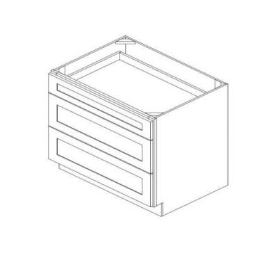 3db30 - Drawer Base 30 - Shaker White