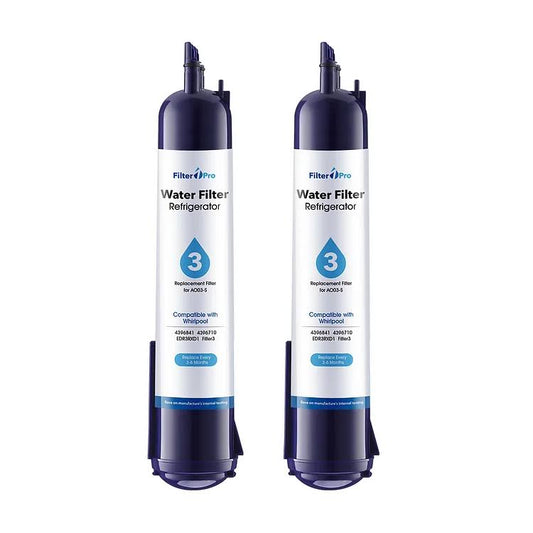 2 Pack Edr3rxd1 4396841 Filter 3 ,Kenmore 9030, 9083, 9020 , W10121145, Ice Drop Refrigerator Water Filter ,By Filter1pro