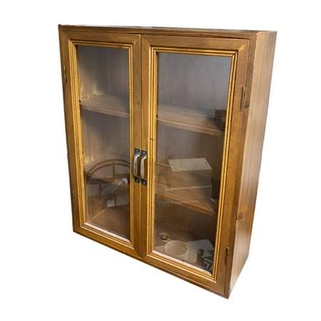 Storage Cabinet Rustic Display Cabinet For Living Room Dresser Kitchen