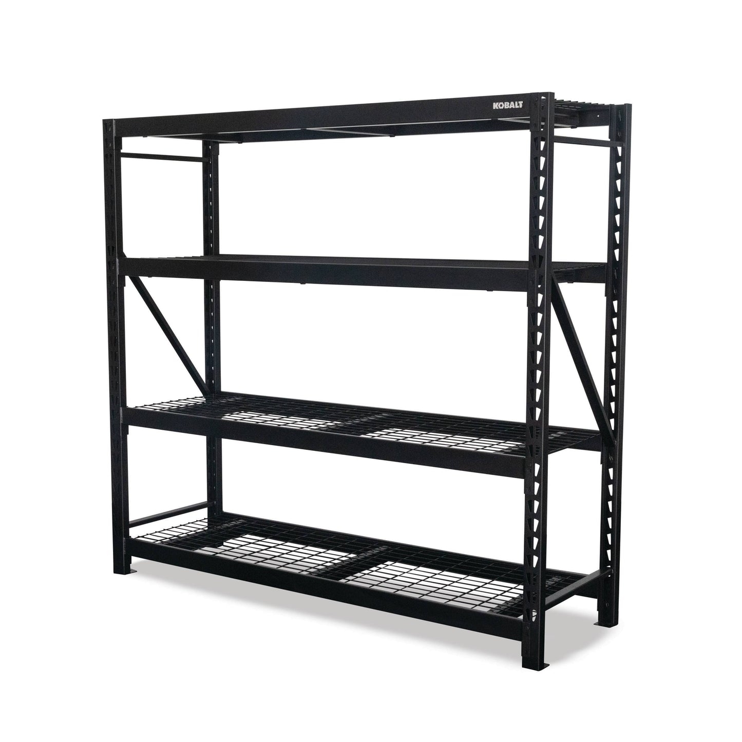 Steel Heavy Duty 4-Tier Utility Shelving Unit 52238