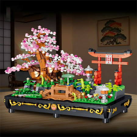 Tree Series Building Blocks Building Kit With 1286 Pieces For A Beautiful Decorative And Collection, Size: 26