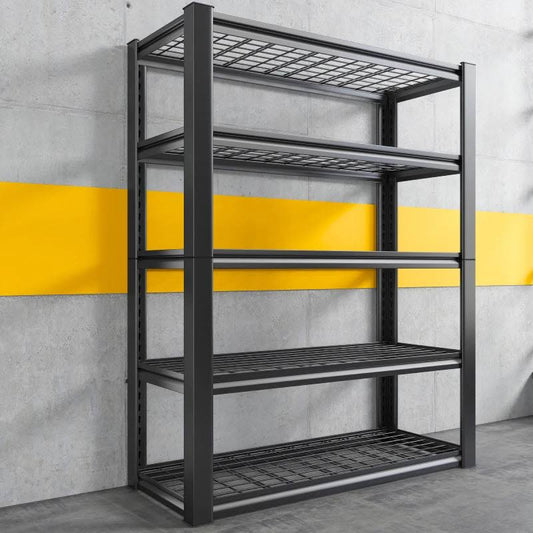 72 Garage Shelving, 2000 Lbs Heavy Duty Metal Adjustable Utility Shelves