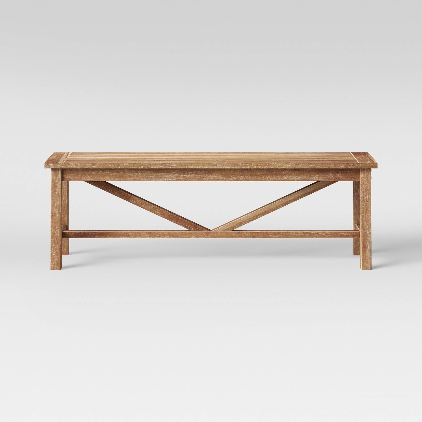 56 Wheaton Dining Bench Brown