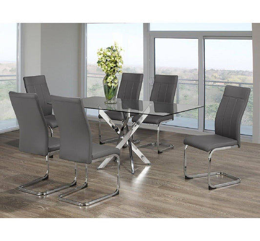 6 Person Dining Set Chair