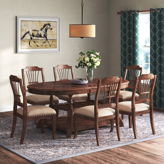 7 Piece Extendable Dining Set