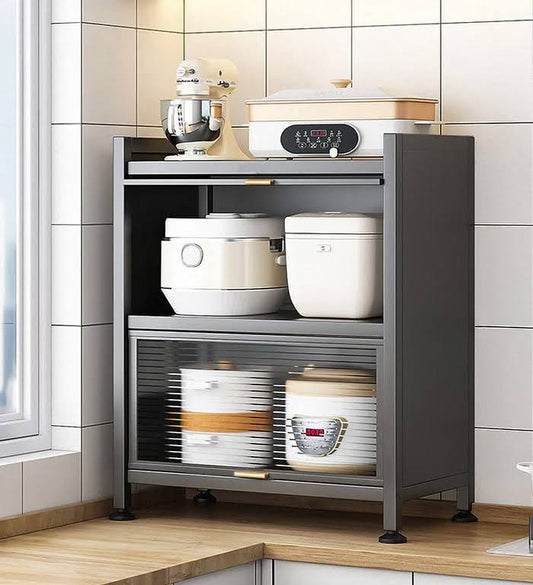 6 Tier Upgrade Large Metal Kitchen Pantry Storage Cabinet F118