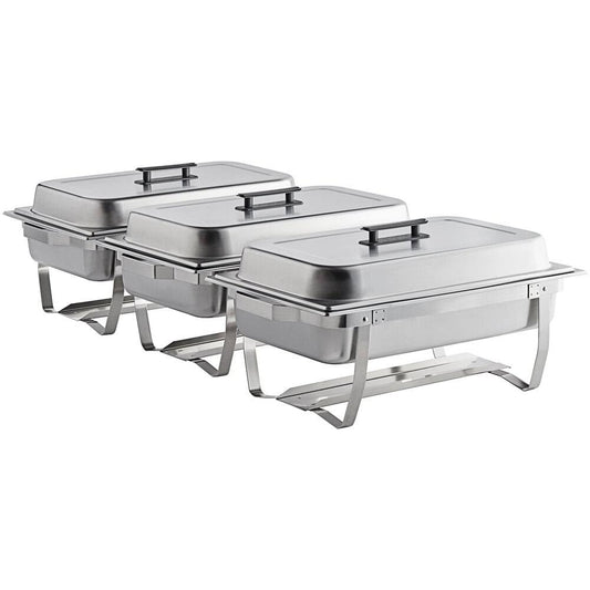 8 Qt. Chafing Dish (Full Size) - 3/Pack