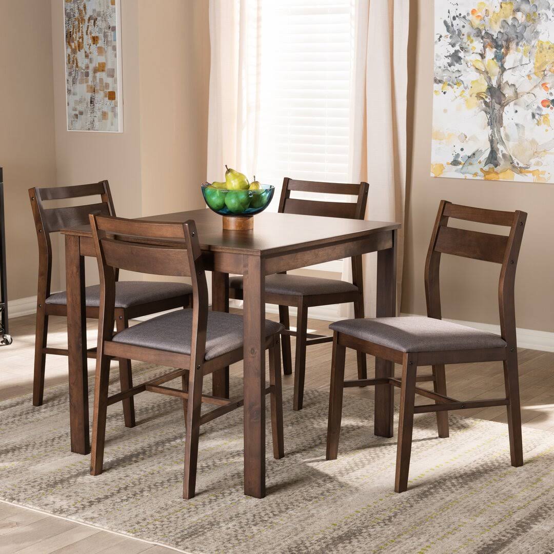 5 Piece Dining Set Ivy Bronx