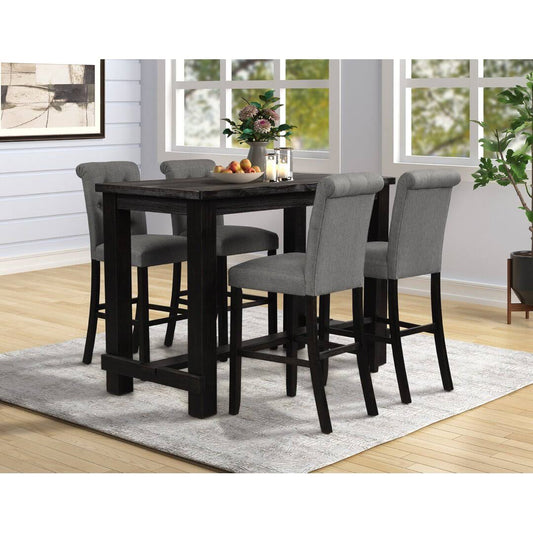 4 Person Bar Height Dining Set  Chair