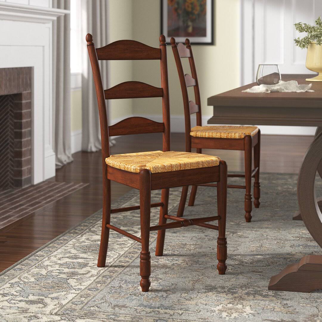 Solid Wood Ladder Back Side Chair