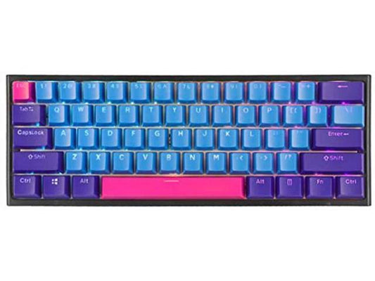 61 Mini Keyboard,Boyi 60% Size Mechanical Keyboard Pbt Keycap Type-C Cable Cherry Mx Switch Gaming Keyboard Dancing Girl