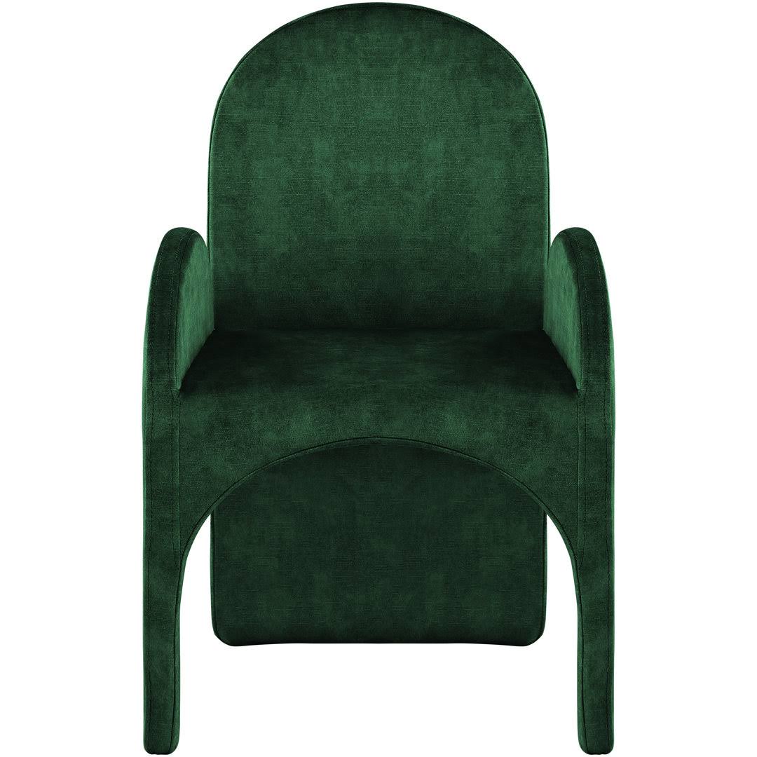 Velvet Arm Chair Everly Quinn Upholstery