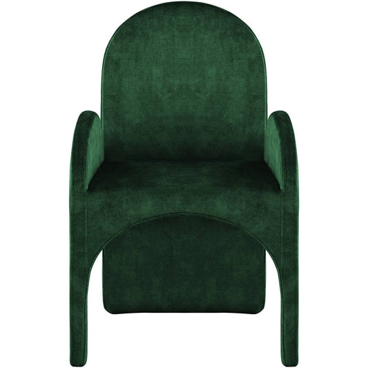 Velvet Arm Chair Everly Quinn Upholstery