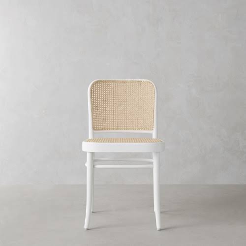 Ton #811 Dining Side Chair W/ Natural Cane Seat/Back