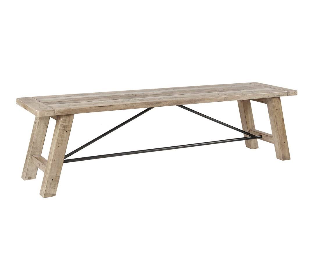 Wood Dining Bench