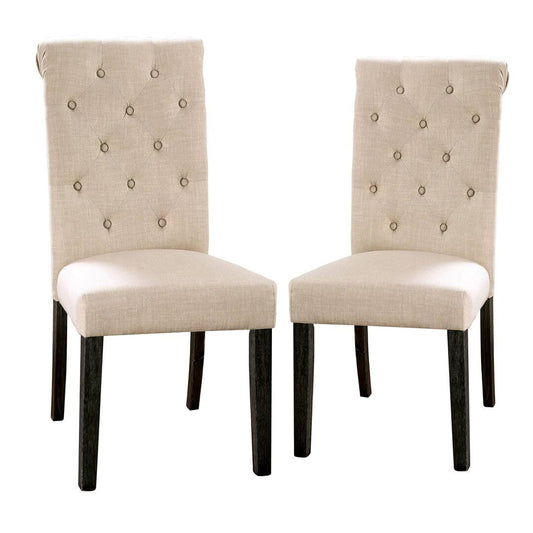 Tufted Upholstered Side Chair  Upholstery