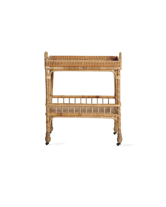 South Seas Rattan Side Cart