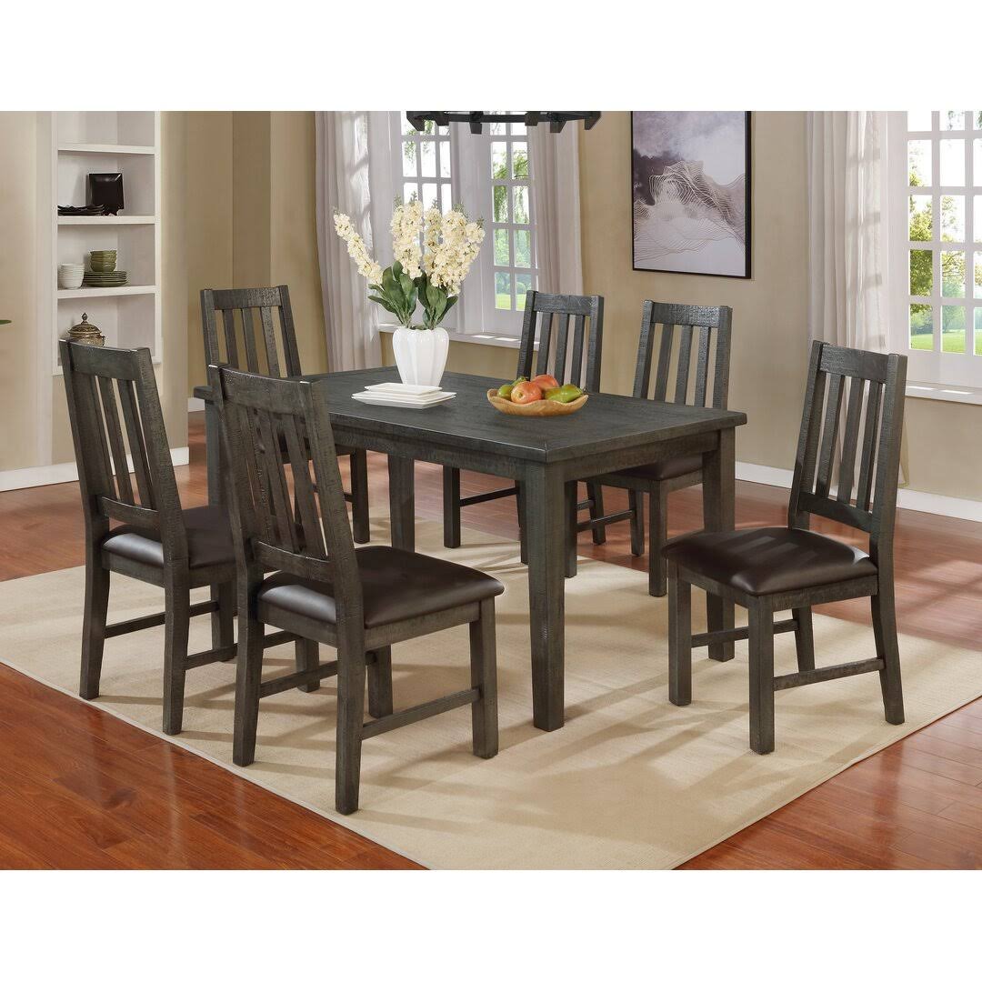 6 Dining Set Gracie Oaks