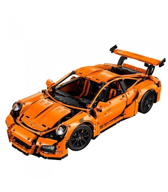 Technology Porsche 911 Gt3 Rs Compatible Building Bricks Toy Set